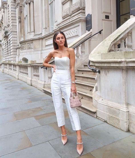 Lydia Elise Millen, Halfpenny London, All White Outfit, Looks Street Style, Feminine Outfit, City Wedding, Style Chic, White Outfits, Mode Inspiration