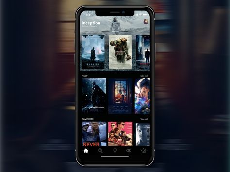 Movies iOS App - iPhone X Movie App, Ios App Iphone, Mobile Ui Design, Best Iphone, Mobile Ui, Iphone X, Ui Design, Ios App, Global Community