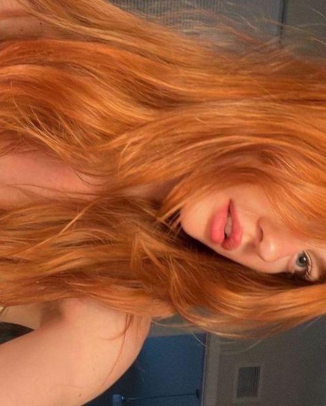 Natural Light Red Hair Color, Light Red Hair Natural, Hair Styles For Ginger Hair, Light Red Dyed Hair, Redhead Dyed Hair, Light Redhead Hair, Short Redhead Hair, Light Red Hair Aesthetic, Red Hair Natural Looking