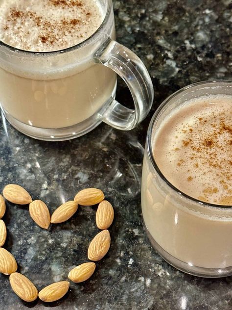 Rice Dishes Healthy, Almond Milk Tea, Shortcake Aesthetic, Milk Kefir Recipes, Milk Tea Recipe, Almond Tea, Milk Tea Recipes, Kefir Recipes, Milk Kefir