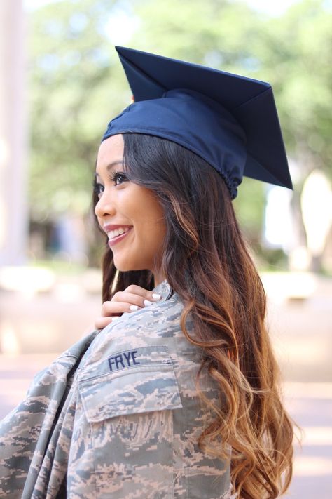 Air Force rotc graduation photo Army Graduation Pictures, Army Senior Pictures High Schools, Air Force Senior Pictures, Rotc Senior Pictures High Schools, Jrotc Photoshoot, Military Senior Pictures, Rotc Graduation Pictures, Rotc Senior Photos, Jrotc Senior Pictures