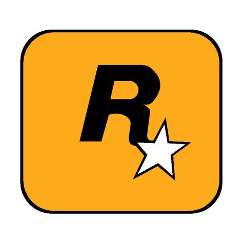 R Star Logo, Rockstar Games Logo, Tyrell Corporation, Games Logo, Rockstar Games, Studio Logo, Star Logo, Game Logo, Logo Sticker