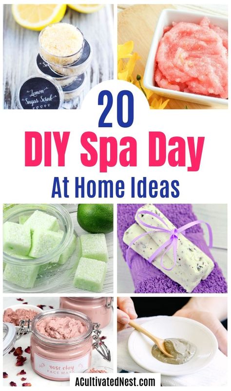 Beauty Products Diy, Diy Spa Day At Home, Diy Spa Treatments, Diy Beauty Products, Spa Recipes, Diy Spa Day, Homemade Spa, Diy Beauty Treatments, Spa Night