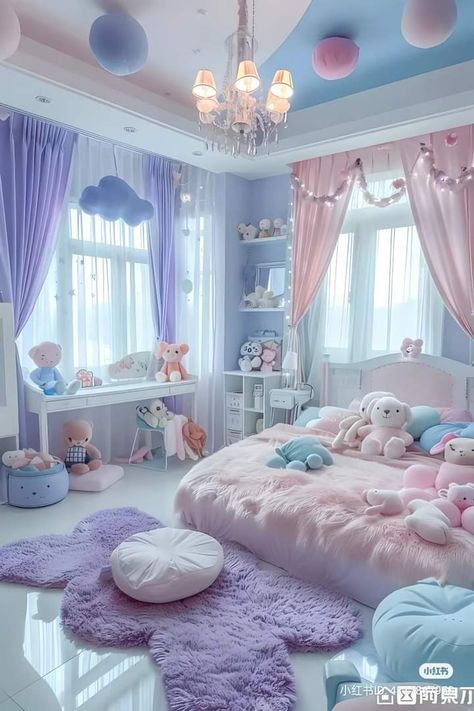 Softie Bedroom, Olive Bedroom, Pastel Girls Room, Room Redecorating, Luxury Kids Bedroom, Girls Bedroom Makeover, Pastel Bedroom, Dream Bedroom Inspiration, Pink Bedroom For Girls