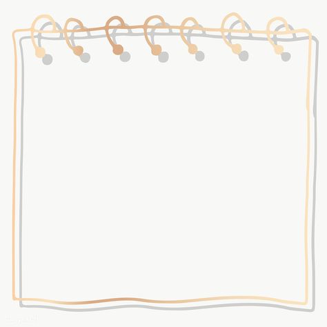 Notes Background Design, Blank Reminder Paper Notes, Brown Doodle, Doodle Paper, Notes Background, Light Brown Background, Note Png, Note Background, Note Doodles