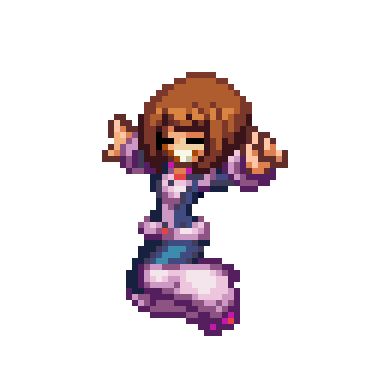 Piskel Art, Pixel Art Templates, Pixel Art Characters, Pix Art, Ochako Uraraka, Anime Pixel Art, Pixel Pattern, Pixel Art Pattern, Cute Anime Profile Pictures