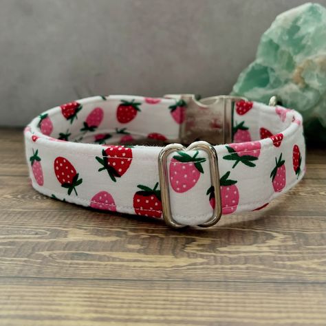 We are sadly nearing the end of strawberry season, but I will still always be obsessed with them. 🍓 ••••••••••••••••••••••••••••••••••••••••••••••••••••••••• #Dogcollar #dogsofinstagram #dog #handmade #dogs #dogleash #dogaccessories #dogfashion #collar #doglover #dogstagram #doglovers #doglife #instadog #puppy #leash #handmadedogcollar #dogmodel #dogcollarsforsale #pet #dogoftheday #petaccessories #catcollar #smallbusiness #shopsmall #strawberry #summer Puppy Leash, Strawberry Season, Strawberry Summer, Always Be, The End, Pet, Collar, Dogs, Quick Saves