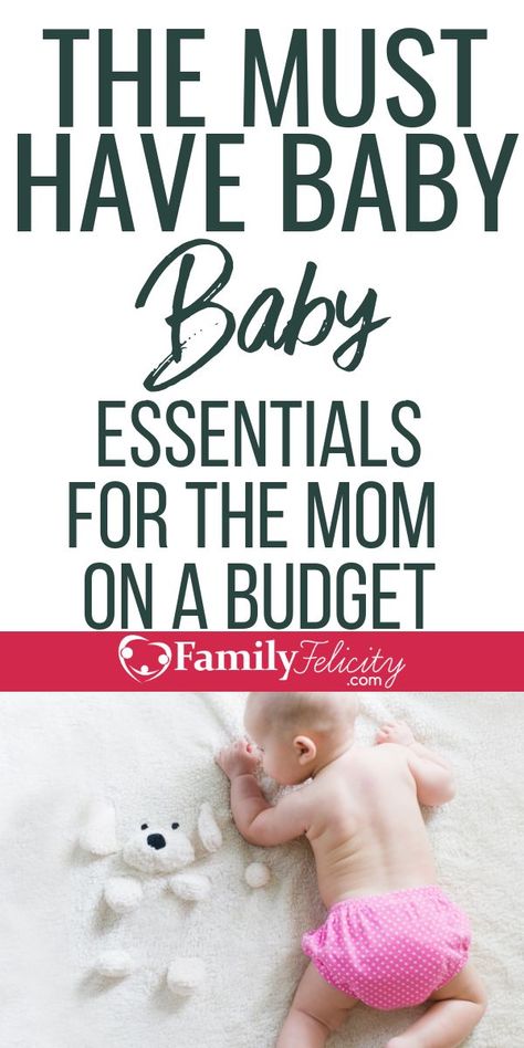 This baby essentials list is perfect for the minimalist mom on a budget because it's only the baby products and baby gear you actually need! Save money and space in your home and enjoy your new baby. #baby #newborn #kidsandparenting #pregnancy Parenting On A Budget, Baby Essential List, Baby Essential Checklist, Baby Registry Essentials, Minimalist Mom, Baby On A Budget, Pumping Moms, Baby Gear Essentials, Baby Planning