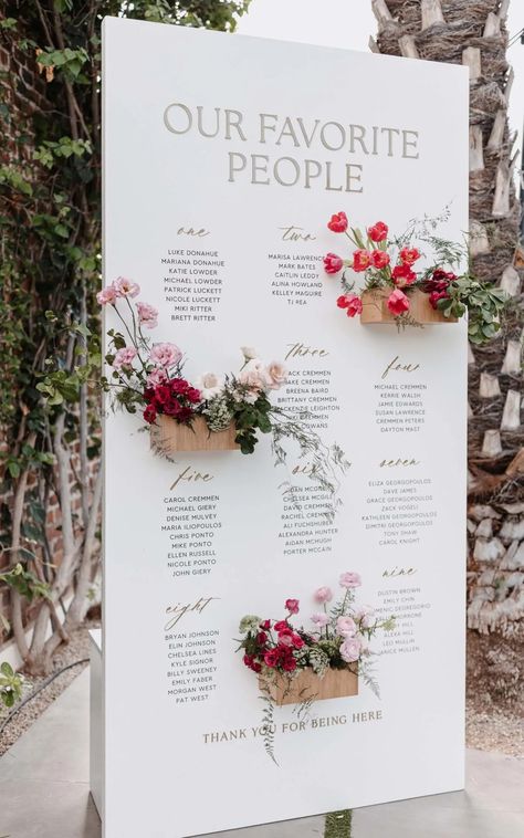 Nicole & John - Bliss Events Garden Wedding Signage Ideas, Garden Seating Chart Wedding, Seating Chart Wedding Garden, Wedding Seating Chart Flowers, Floral Wedding Seating Chart, Seating Chart Wedding Flowers, Flower Seating Chart Wedding, Floral Seating Chart Wedding, Garden Wedding Seating Chart