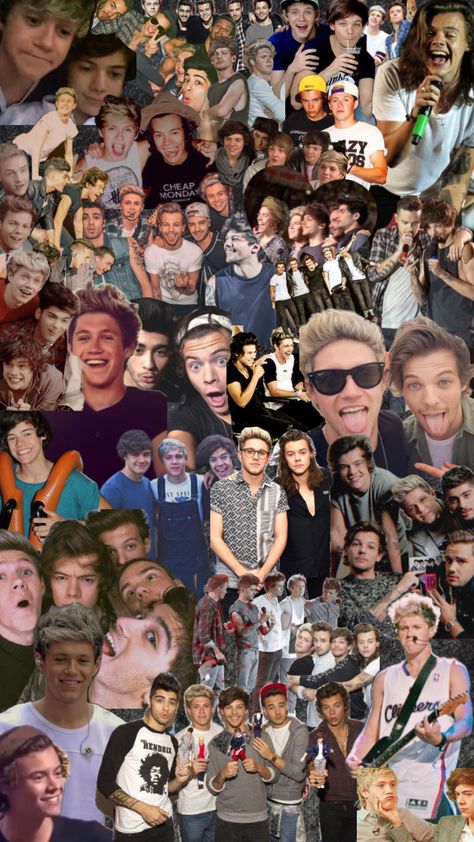 One Direction Collage #onedirection #wallpaper #niallhoran #harrystyles #liampayne #louistomlinson #zaynmalik #onedirectioncollage #onedirectionaesthetic One Direction Inspired Wallpaper, One Direction Wallpaper Collage, One Direction Collage Wallpaper, Aesthetic One Direction Wallpapers, Louis Tomlinson Collage Wallpaper, 1 Direction Wallpapers, One Direction Wallpaper Lockscreen, One Direction Painting, One Direction Aesthetic Wallpaper