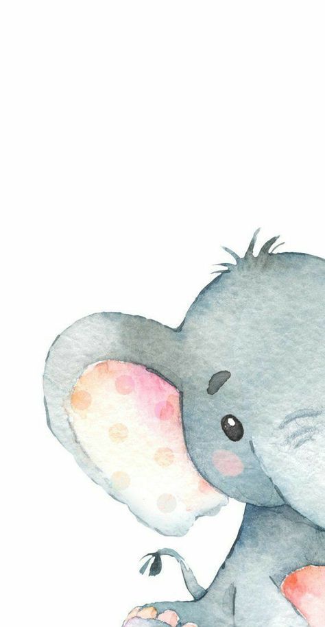 African Nursery, Nursery Elephant, Baby Wall Decor, Baby Wall, Elephant Wall Art, Art African, Watercolor Painting, Elephant, Nursery