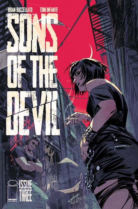 Sons of the devil #3 Cover by toniinfante on DeviantArt Comic Help, Graphic Novel Cover, Comic Poster, Graphic Novel Art, Comic Style Art, Arte Dc Comics, Arte Sketchbook, Image Comics, Manga Covers