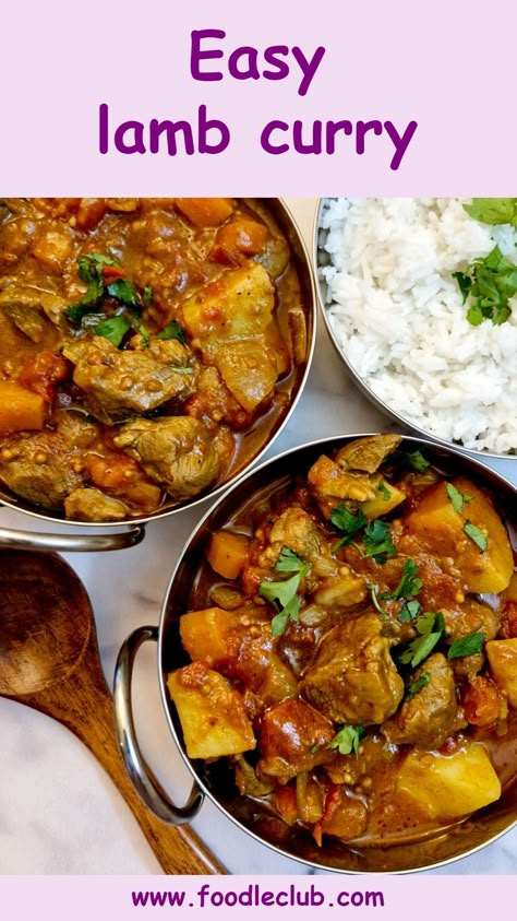 Lamb Recipes Indian, Curry Ideas, Lamb Curry Recipes, Lamb Stew Recipes, Curry Recipes Easy, Dinner Party Dishes, Korma Recipe, Curry Stew, Indian Foods