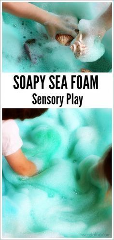 Ocean Fine Motor Activities, Soapy Sea Foam, Animals Preschool, Soap Foam, Free Willy, Ocean Activities, Summer Preschool, Daycare Ideas, Under The Sea Theme