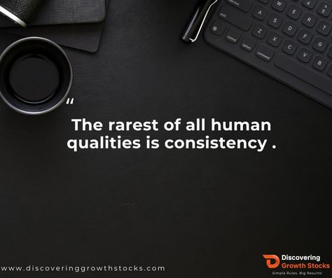 "The rarest of all human qualities is consistency" highlights the difficulty people often have in maintaining a steady course of action over time. Consistency requires discipline, self-control, and the ability to resist temptations or distractions. In the context of trading, consistency is crucial for achieving long-term success. It involves sticking to a well-defined strategy, managing risk effectively, and avoiding impulsive decisions. However, human nature often leads to inconsistency, as ... Impulsive Decisions, Simple Rules, Self Control, Human Nature, Highlights, Human, Quick Saves, Nature