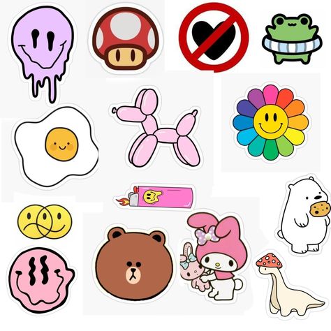 Cool Sticker Ideas To Draw, Sticker Ideas To Draw, Stickers Drawing Ideas, Imagenes Cute, Vintage Aesthetic Stickers Printables, Cute Aesthetic Stickers, Skin Care Aesthetic, Stickers Ideas, Cute Easy Doodles