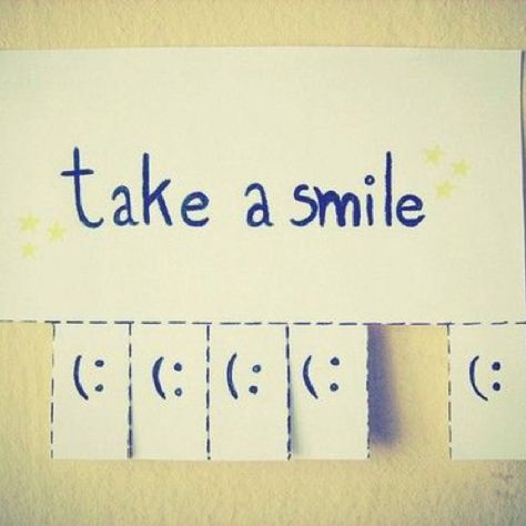 I think this idea is a great way to spread happiness and cheer among middle and high school students. Adolescence is a stressful time for most. Providing this kind of support might be beneficial students as it reminds them they still have a support from their teachers at school. Take A Smile, Happiness Is A Choice, Smiley Faces, Smile On, Just Smile, Random Acts Of Kindness, Cheer Up, Happy Thoughts, I Smile