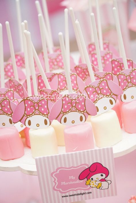 Cinnamonroll Birthday Ideas, My Melody Baby Shower Ideas, Sanrio Party Games, My Melody Birthday Decorations, My Melody Party Decorations, My Melody Birthday Party Decorations, Melody Birthday Theme, My Melody Invitation, Sanrio Birthday Party Decorations