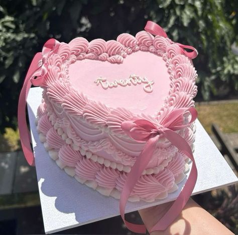 Heart Shaped Birthday Cake, 19th Birthday Cakes, Heart Birthday Cake, 22nd Birthday Cakes, 17 Birthday Cake, 20 Birthday Cake, Heart Shaped Cake, 13 Birthday Cake, Vintage Birthday Cakes