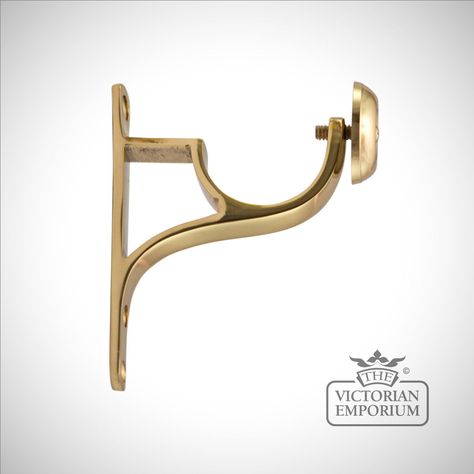 Curtain Pole Brackets, Fancy Curtains, Victorian Curtains, Wooden Curtain Poles, Wooden Curtain, Stainless Steel Kitchen Faucet, Curtain Brackets, Curtain Rod Holders, Net Curtains