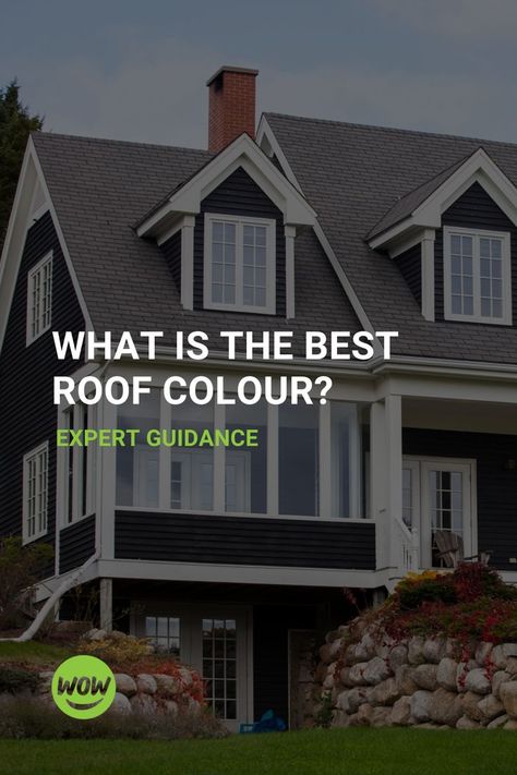 Early and late summer are both great times to refresh your home exterior. The best place to start is with the roof, and then see how it can guide us from there: Should roof shingles be darker than the paint color? Does exterior paint have to match the roof? What color should I paint my house if I have a green roof? What color should I paint my house if the roof is brown? What house color looks good with a gray roof? House Roof Colors, Roof Colors How To Choose, Gray Roof House Colors, Shingle Colors Roof, Light Grey Roof, Roof Shingle, Roof Shingle Colors, Boost Curb Appeal, Shingle Colors