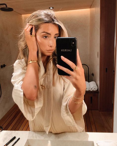 Lauren Elizabeth’s Instagram photo: “Never coming home 🤤🖤” Lauren Elizabeth, Coming Home, Blonde, Mirror Selfie, Instagram Photos, Instagram Photo, Tattoos, On Instagram, Instagram