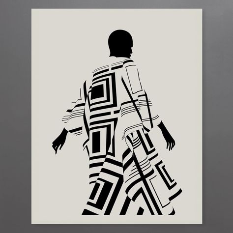 Monochrome Art Illustration, Africa Art Design, Malika Favre, African American Artwork, Grey Paper, Monochrome Illustration, Monochrome Print, Silk Clothing, Afrique Art