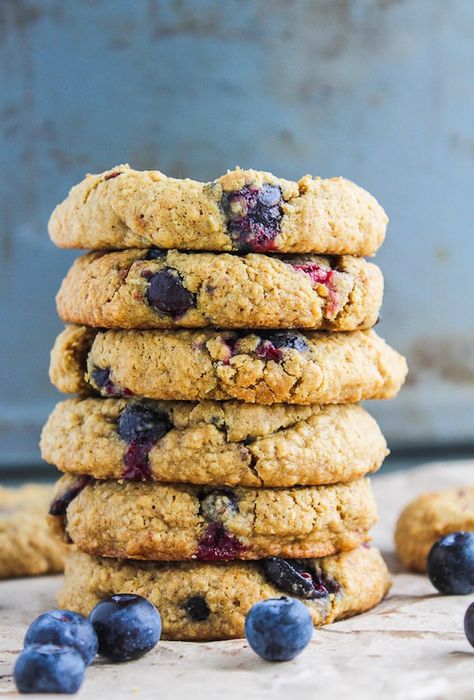 Oatmeal Blueberry Cookies Oatmeal Blueberry Cookies, Cookie Recipes Thanksgiving, Blueberry Oatmeal Cookies, Oatmeal Blueberry, Blueberry Cookies, Blueberry Oatmeal, Blueberry Desserts, Thanksgiving Cookies, Baked Treats