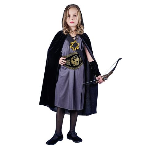 PRICES MAY VARY. Size:4-6 years old ;7-9 years old; 10-12 years old Includes: Cape,Belt, Dress,Wrist bands Girl huntress costumes Hand wash Material:Polyester Girl huntress costume cosplay kids halloween role play child huntress costumes clothes Huntress Costume, Arrow Cosplay, Cosplay Kids, Kids Role Play, Baby Costumes Girl, Girl Cosplay, Party Costumes, Dress Up Outfits, Belt Dress