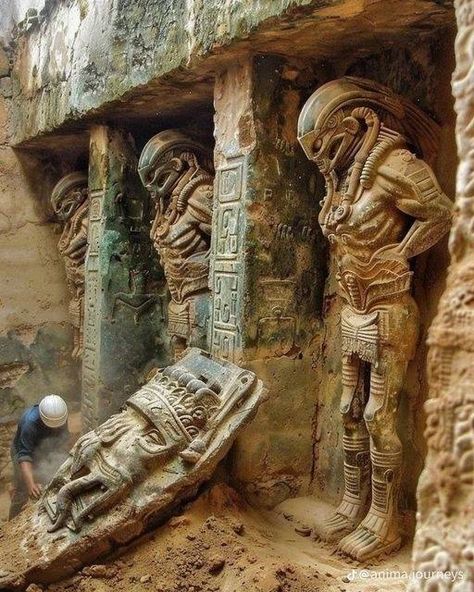 Medieval Places, Alien Symbols, Egyptian Desert, Alien Theories, Ancient Astronaut Theory, Alien Photos, Alien Artifacts, Ancient History Archaeology, Dark Alice In Wonderland