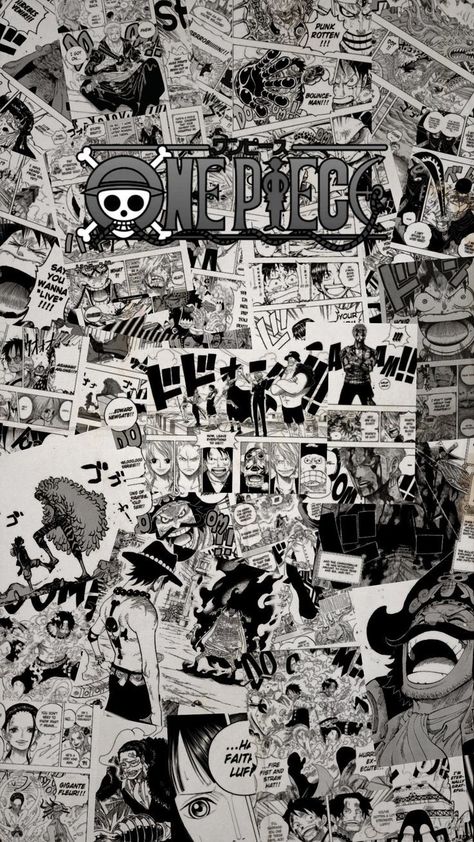 One Piece Aesthetic Background, Wallpaper Backgrounds One Piece, One Piece Manga Background, One Piece Characters Wallpaper, One Piece Comic Wallpaper, Comic Wallpaper Aesthetic, One Piece Manga Aesthetic, Manga One Piece Wallpaper, One Piece Wallpaper Black And White