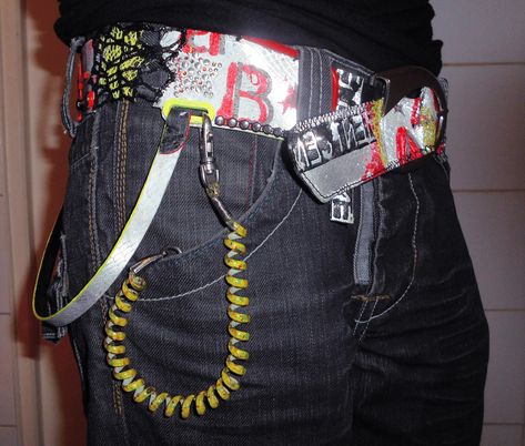 Upcycled belt Alt Diys, Tummy Ache, 20 Dollars, Nice Clothes, Pastel Goth, Beck, Fitness Inspo, Diaper Bag, Hobbies