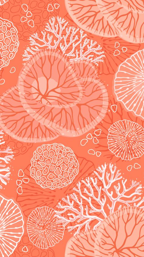 20 Colorful Coral Wallpapers - Free Download - Just Jes Lyn Coral Wallpaper, Coral Background, Zero Wallpaper, Coral Art, Color Wallpaper Iphone, Free Backgrounds, Easter Wallpaper, Coral Design, Coral Pattern