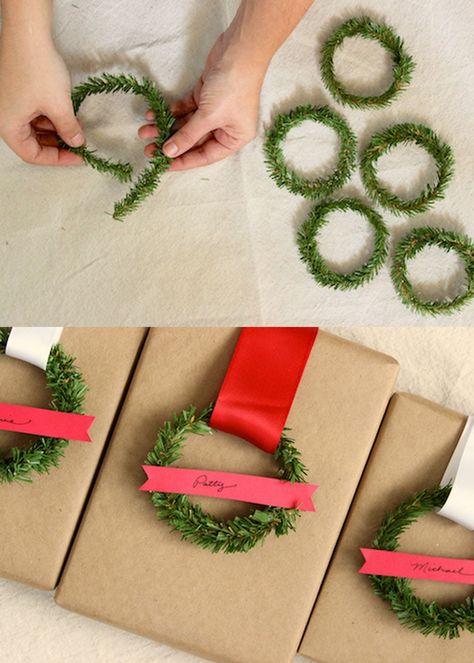 Christmas Wrap Ideas Creative, Gift Name Tag Ideas Christmas Wrapping, Recycle Gift Wrapping Ideas, Ways To Wrap Presents Creative, Twine Ribbon Gift Wrapping, Group Office Holiday Gifts, Small Christmas Gift Wrapping Ideas, How To Wrap Gifts From Santa, Wrapping Tiny Gifts