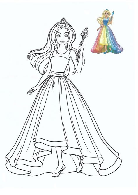 Free downloadable kids and adult coloring pages. if you like my pages you can Tip me on Paypal: vbarry505@gmail.com Barbie For Coloring, Disney Coloring Pages Princess, Barbie Coloring Pages Free Printable, Coloring Books Disney, Princess Coloring Pages Free Printable, Barbie Coloring Pages For Kids, Drawing Barbie, Disney Coloring Pages Printables, Finding Nemo Coloring Pages