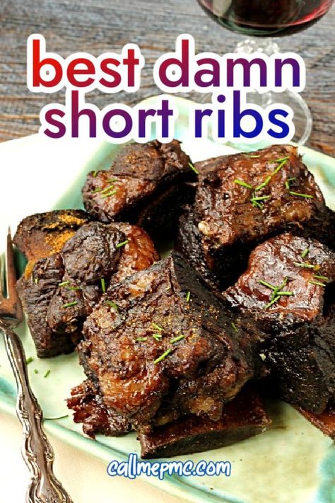 Braised Short Ribs are the Best Damn Short Ribs Braiser Recipes, Best Short Rib Recipe, Short Rib Recipes Oven, Ribs Recipe Oven, Cooking Short Ribs, Braised Short Ribs Recipe, Ribs Recipes, Boneless Short Ribs, Boneless Beef Short Ribs