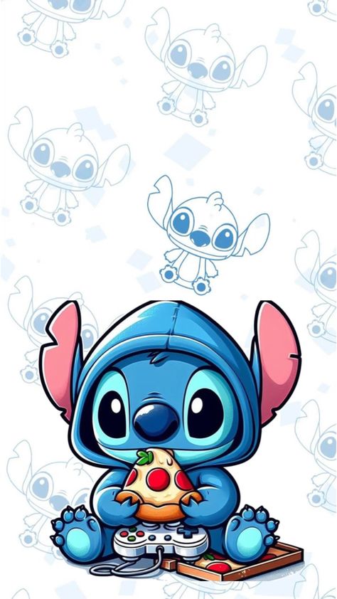 Disney Stitch Tattoo, Lilo And Stitch Characters, ليلو وستيتش, Lilo And Stitch Drawings, Stitch Character, Whatsapp Wallpaper Cute, Stitch Drawing, Lilo Et Stitch, Disney Collage