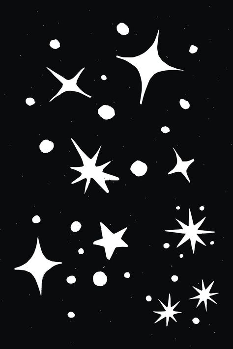 Stars White Background, Galaxy Aesthetic, Space Doodles, Solar System Art, Doodle Sticker, Star Doodle, Doodle Background, Graphic Design Images, Artistic Wallpaper