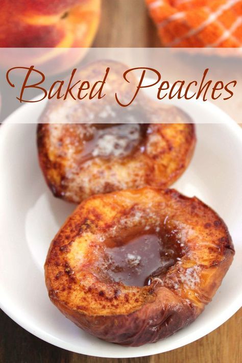 Peach Dessert Recipe, Baked Peaches, Peach Delight, Peach Dessert, Peach Dessert Recipes, Tiramisu Dessert, Baked Peach, Grilled Fruit, Peach Desserts