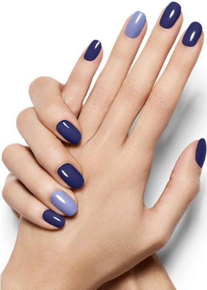 Nail Polish Colors Winter, Nail Colors Winter, Blue Nail Art, Nails Blue, Super Nails, Nail Fashion, Trendy Nail Design, Fall Nail Colors, Unique Nails