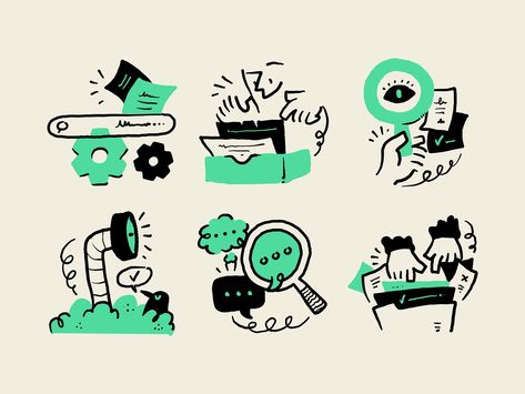 Search Spot illustrations by Ramy Wafaa on Dribbble Spot Illustration, Icon Design Inspiration, Design Apps, Graphic Design Assets, Ink Brush, Doodle Designs, Graphic Design Tips, Flat Illustration, Branding Inspiration