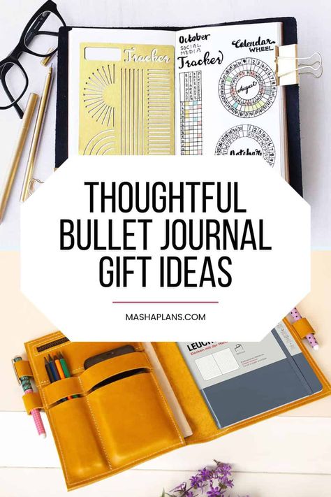 Looking for the perfect gift for the bullet journal enthusiast in your life? Explore our thoughtful bullet journal gift guide featuring essential bullet journal supplies and beautifully curated bullet journal stationery. From top-rated pens to must-have stickers, this bullet journal gift list has everything they'll love. Click now to get personalized recommendations and find the ideal gift! Bullet Journal Gift List, Journal Gift Ideas, Bullet Journal Collections, Bullet Journal Supplies, Social Media Tracker, Bullet Journal Accessories, Bullet Journal How To Start A, Bullet Journal Printables, Pin Cute