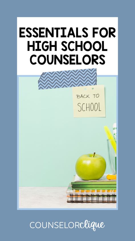 Here is a curated list of high school counselor back to school essentials or high school counselor office must haves. Of course, you can do your job without ANY of these things… but having them may make your job more fun, more creative, happier, or easier! Save this post, come back to shop later, or favorite this page for when you’re ready to jump in! High School College Counselor Office, High School School Counselor, School Counseling High School, Middle School Counselor Office Decor, Middle School Counselor Office, High School Counselor Office Decor Ideas, High School Counselor Office Decor, High School Counselor Office, High School Counselors Office