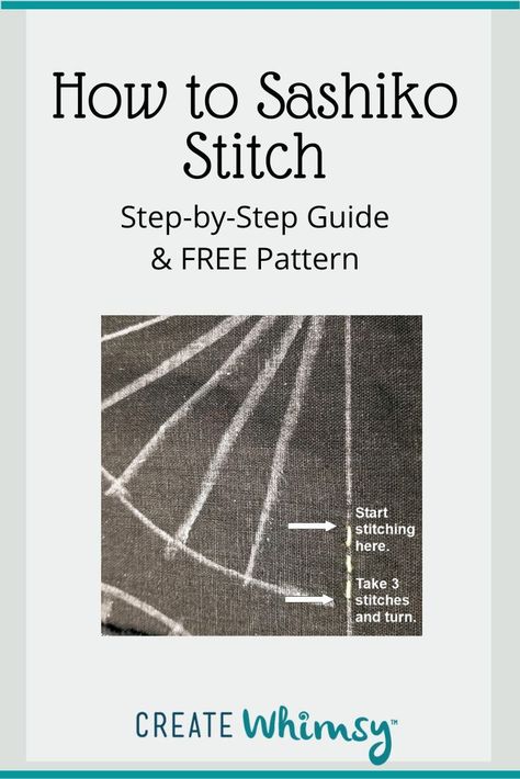 Learn How to Sashiko Stitch for slow, meditative stitching. It's easy, portable and requires just a few supplies. Japanese Embroidery, Couture, Patchwork, Sashiko Jacket, Sashiko Tutorial, Sashiko Stitching, Boro Stitching, Sashiko Pattern, Japanese Quilts