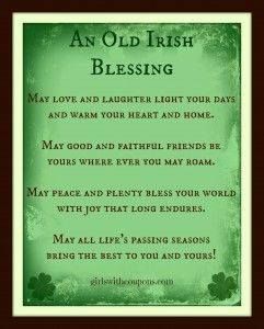 Wedding Quotes To A Friend, Irish Poems, Irish Blessing Quotes, Old Irish Blessing, Irish Prayer, Irish Sayings, Blessings Quotes, Irish Blessings, Corned Beef And Cabbage