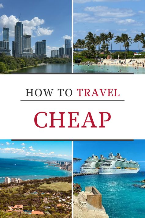 travel cheap and affordably How To Travel For Free, How To Travel Cheap, Cheap Vacation Destinations, Cheap Travel Destinations, Budget Trips, Planning Trips, Travel On A Budget, Everywhere I Go, Travel Cheap