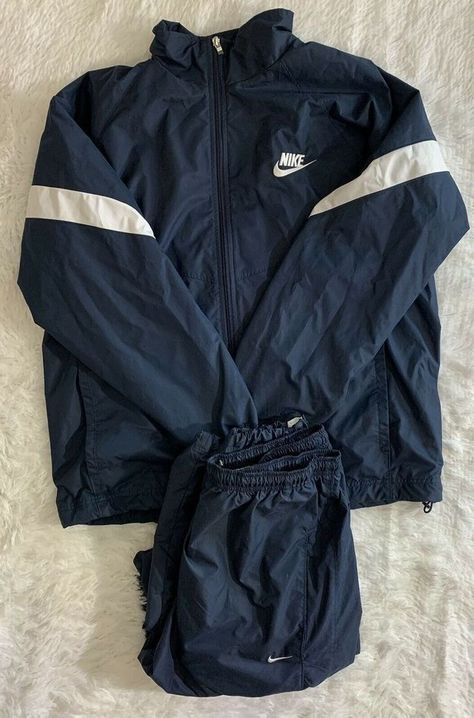 Nike Nike Vintage Tracksuit, Vaporub Uses, Windbreaker Tracksuit, Vicks Vaporub Uses, Full Tracksuit, Men's Windbreaker, Vicks Vaporub, Baggy Clothes, Fits Clothes