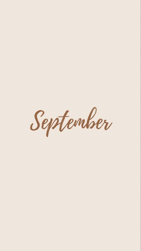 September Ipad Wallpaper Aesthetic, Cute Wallpapers September, Phone Wallpaper September, September Word Art, Wallpapers For September, September Widget Aesthetic, September Phone Background, Sept Wallpaper, September Iphone Wallpaper Aesthetic