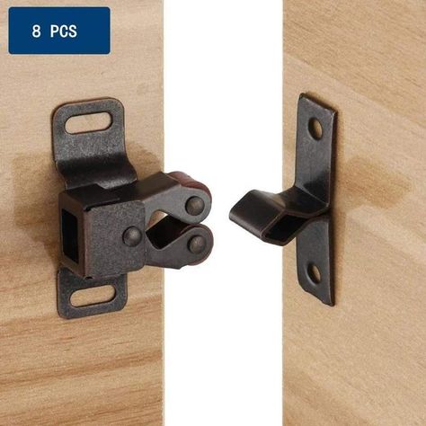 Cabinet Catches, Cabinet Latch, Cupboard Cabinet, Shop Doors, Door Catches, Cupboard Doors, Fitted Furniture, Door Stop, Cabinet Door