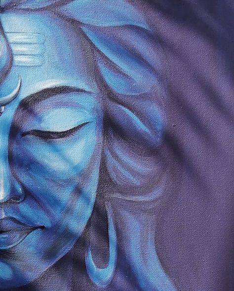 Mahadev Painting Canvas, Mahadev Canvas Painting, Shiva Art Drawing, Painting Shiva, Hindu Trinity, Ganesh Art Paintings, Shiva Tattoo Design, Pictures Of Shiva, The Destroyer